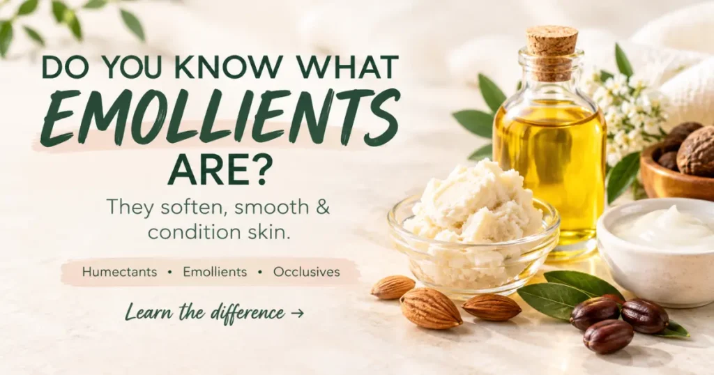 emollients in skincare