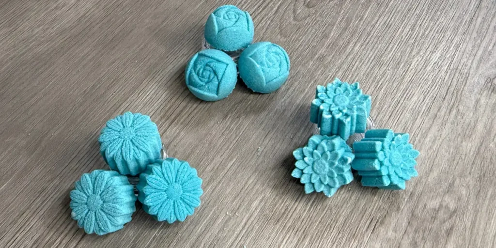 shower steamers finished