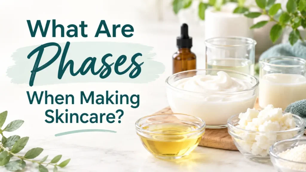 what are phases when making skincare