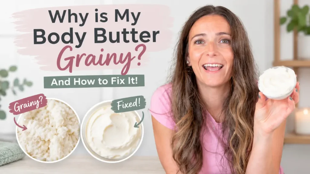 why is my body butter grainy